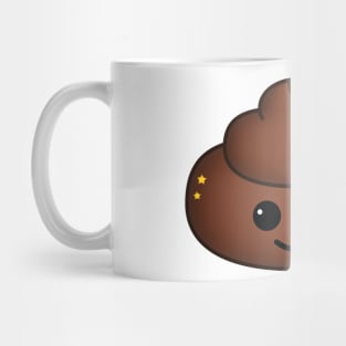 cute poop smiley Mug